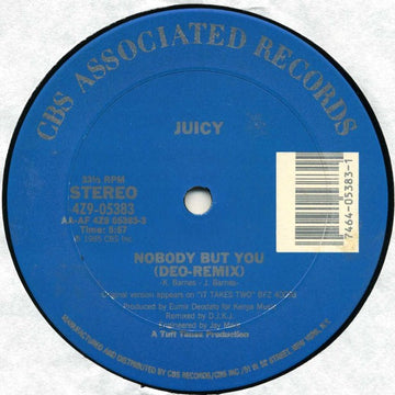 Juicy : Nobody But You (12")