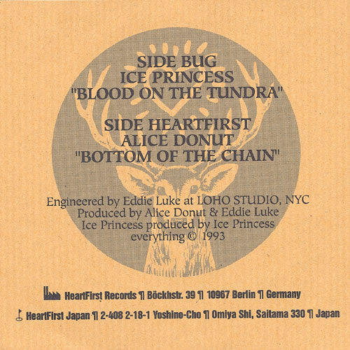 Ice Princess / Alice Donut : Blood On The Tundra / Bottom Of The Chain (7")