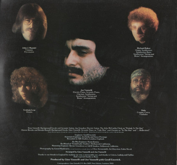 Gino Vannelli : The Gist Of The Gemini (LP, Album, Gat)