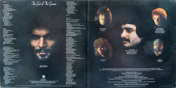 Gino Vannelli : The Gist Of The Gemini (LP, Album, Gat)