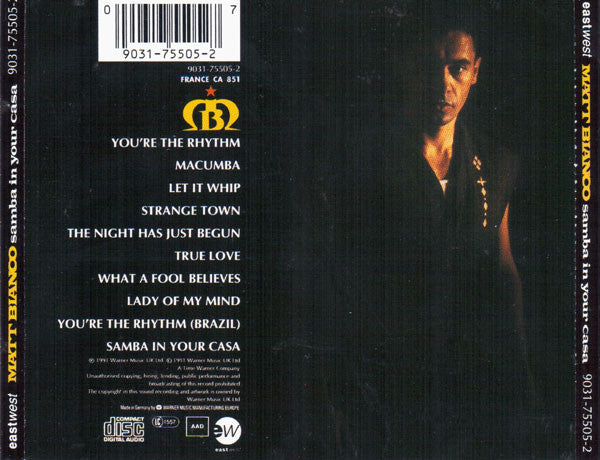 Matt Bianco : Samba In Your Casa (CD, Album)
