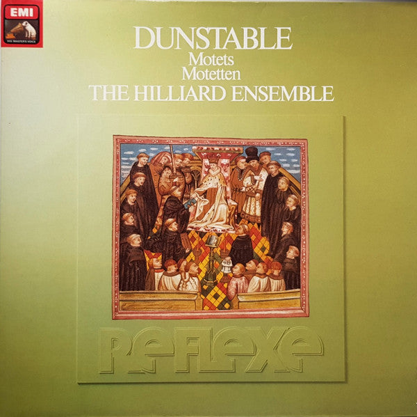 John Dunstable / The Hilliard Ensemble : Motets / Motetten (LP, Album, Gat)