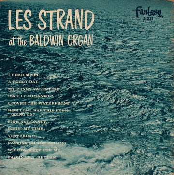 Les Strand : Les Strand At The Baldwin Organ  (LP, Red)