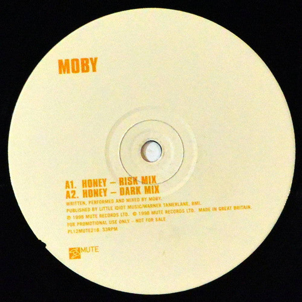 Moby : Honey (12", Single, Promo)