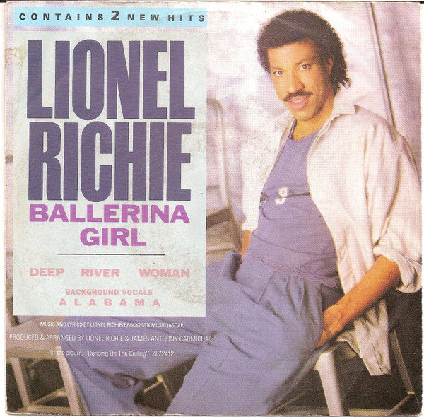 Lionel Richie : Ballerina Girl (7", Single, Sil)