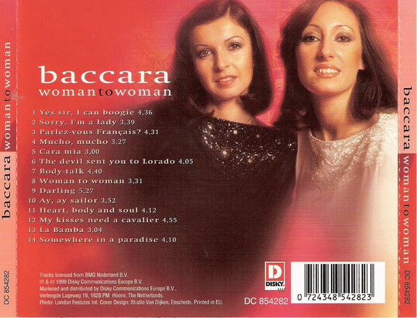 Baccara : Woman To Woman (CD, Comp)