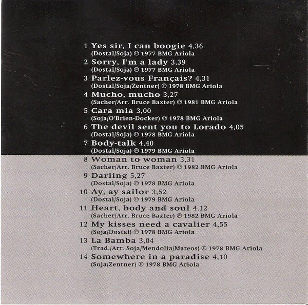 Baccara : Woman To Woman (CD, Comp)