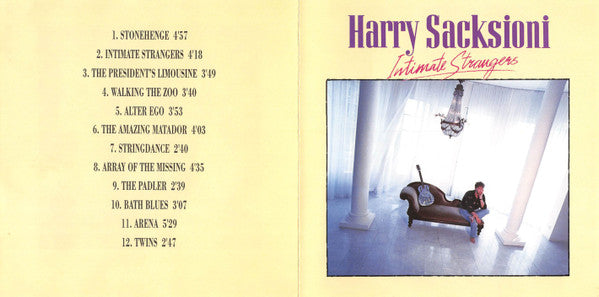 Harry Sacksioni : Intimate Strangers (CD, Album)