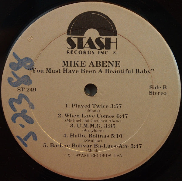 Michael Abene : You Must Have Been A Beautiful Baby (Solo Piano) (LP, Album)