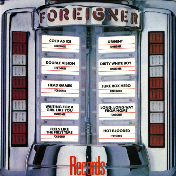 Foreigner : Records (CD, Comp, RE)