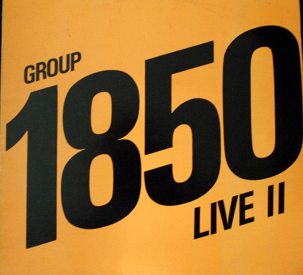 Group 1850 : Live II (LP, Album)