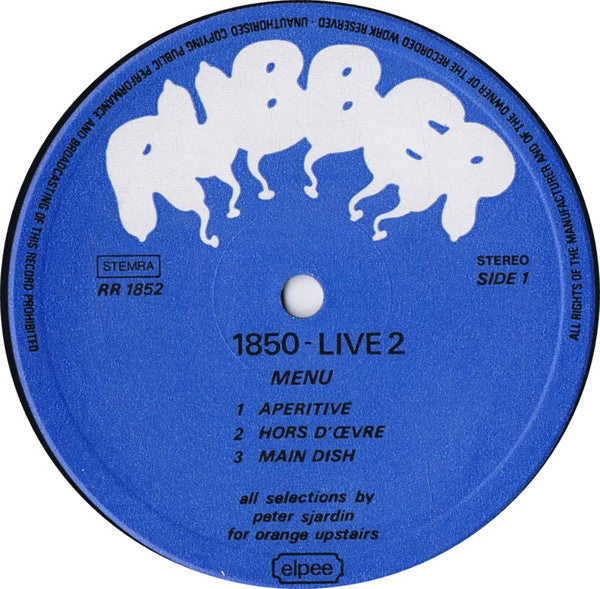 Group 1850 : Live II (LP, Album)