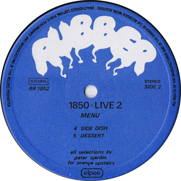 Group 1850 : Live II (LP, Album)