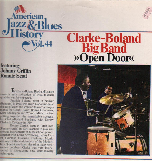 Clarke-Boland Big Band : Open Door (LP, Album, RE)