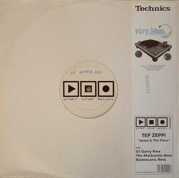 Tep Zeppi : Space Is The Place (12", W/Lbl)