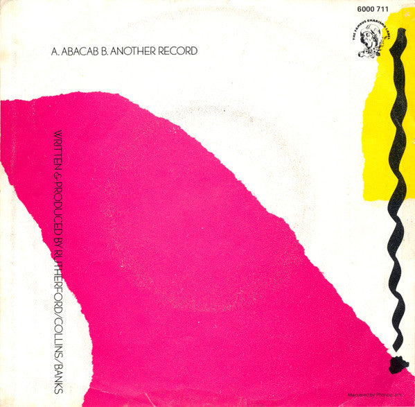 Genesis : Abacab (7", Single)