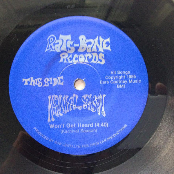 Carnival Season : Won't Get Heard (7", EP)