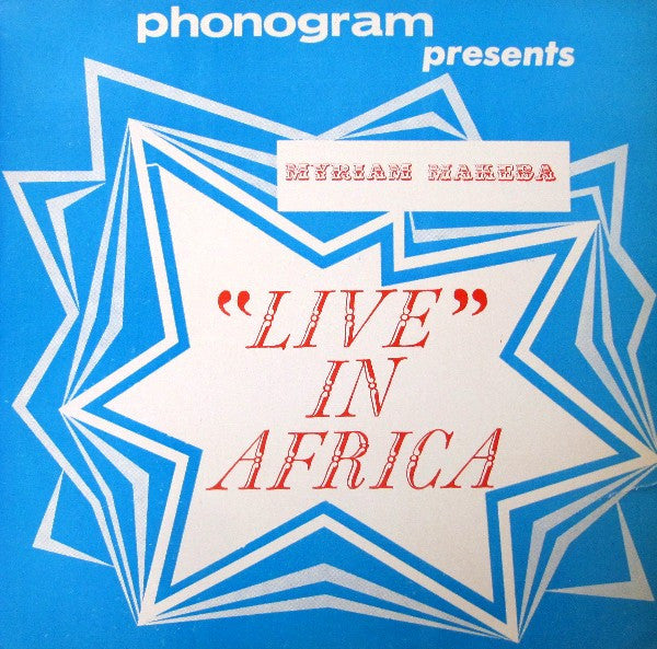 Miriam Makeba : Live In Africa (LP, Album)