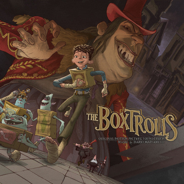 Dario Marianelli : The Boxtrolls (Original Motion Picture Soundtrack) (2xLP, Ltd, Blu)