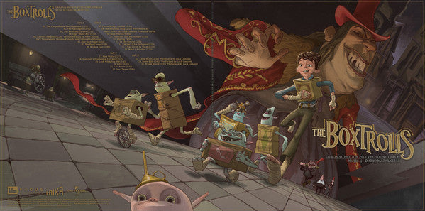 Dario Marianelli : The Boxtrolls (Original Motion Picture Soundtrack) (2xLP, Ltd, Blu)