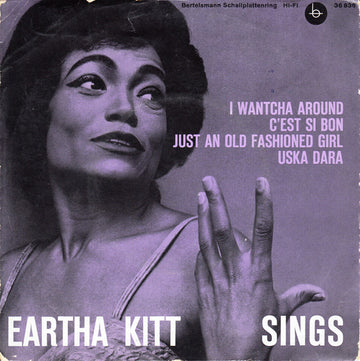 Eartha Kitt : Eartha Kitt Sings (7", Mono, Club, S/Edition)