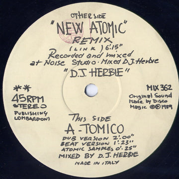 DJ Herbie : New Atomic (Remix) (12")