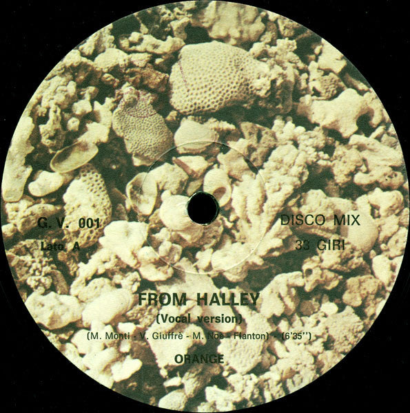 Orange (16) : From Halley (12")