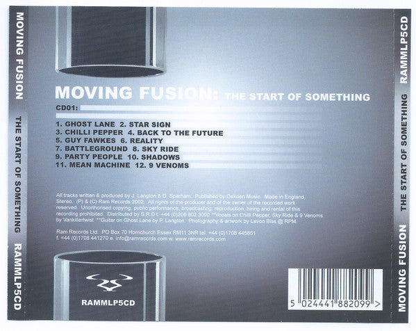 Moving Fusion : The Start Of Something (CD, Album + CD, Mixed)