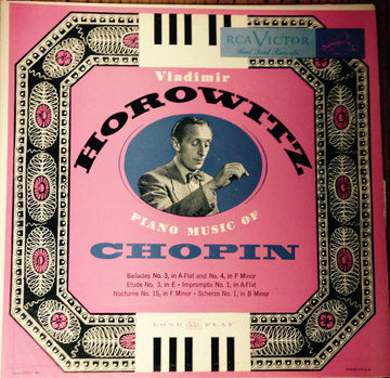 Vladimir Horowitz : Piano Music Of Chopin (LP, Mono)