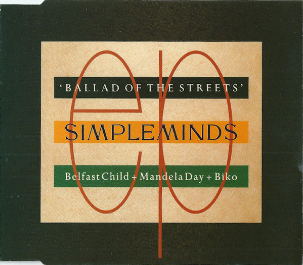 Simple Minds : Ballad Of The Streets (CD, EP)