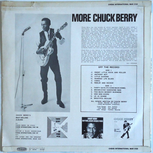 Chuck Berry : More Chuck Berry  (LP, Comp, Mono, RE)