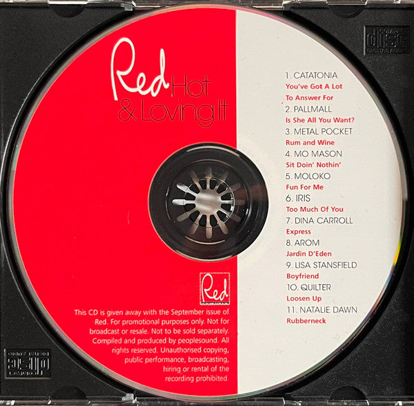 Various : Red Hot & Loving It (CD, Comp, Promo)