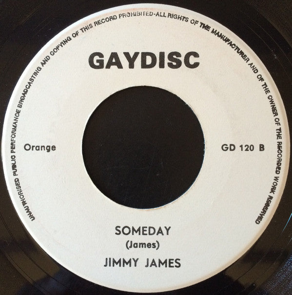 Jimmy James (2) : Thinking Of You / Someday (7", Single)