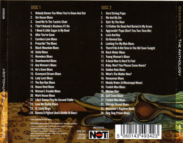 Bessie Smith : The Anthology (2xCD, Comp, RM)