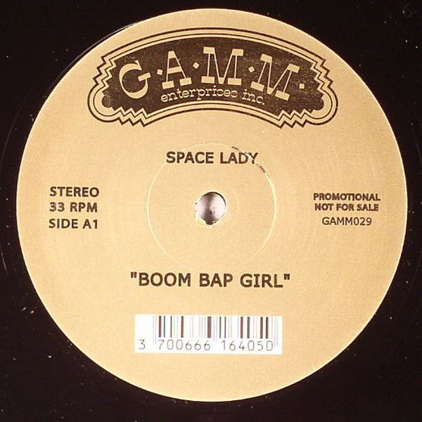 Space Lady : Boom Bap Girl / The Gift Pt. II (12", Promo)