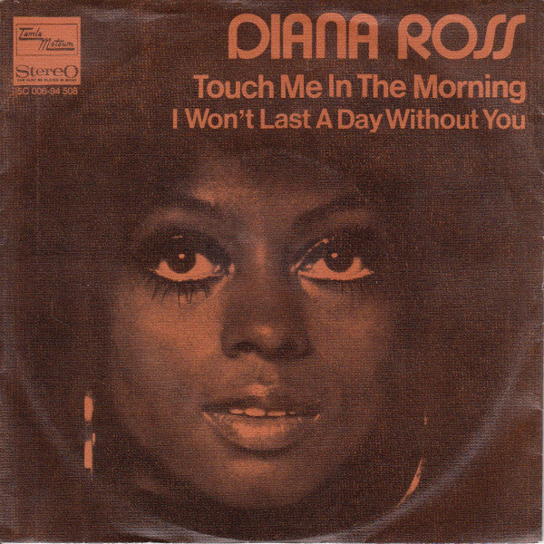 Diana Ross : Touch Me In The Morning (7", Single)