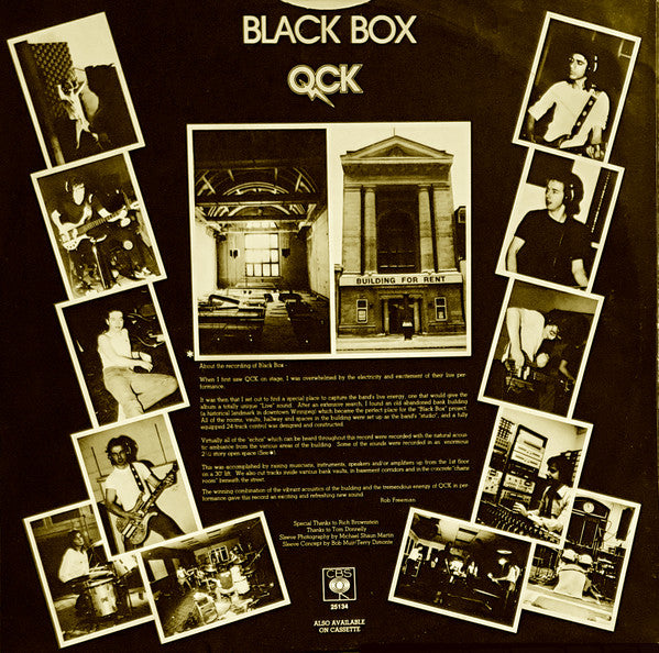 Queen City Kids : Black Box (LP, Album)