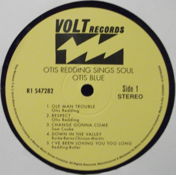 Otis Redding : Otis Blue / Otis Redding Sings Soul (LP, Album, Mono, RE + LP, Album, RE + 7", Single, )