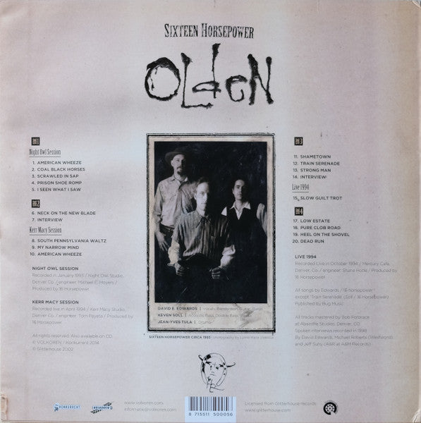 Sixteen Horsepower* : Olden (2xLP, Album, RSD, Ltd, RE)