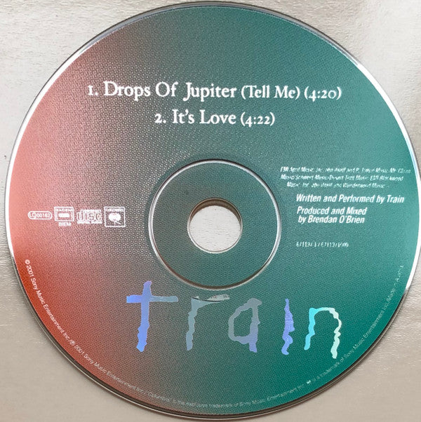 Train (2) : Drops Of Jupiter (Tell Me) (CD, Single, Car)