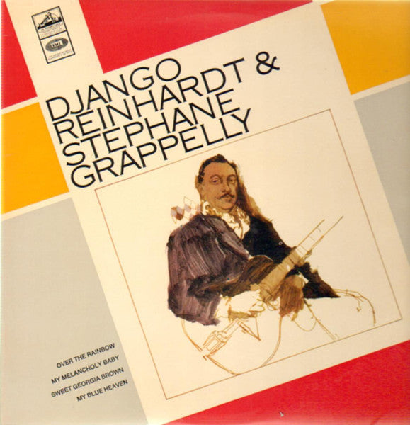 Django Reinhardt & Stephane Grappelly* : Django Reinhardt & Stephane Grappelly  (LP, Album, Mono)