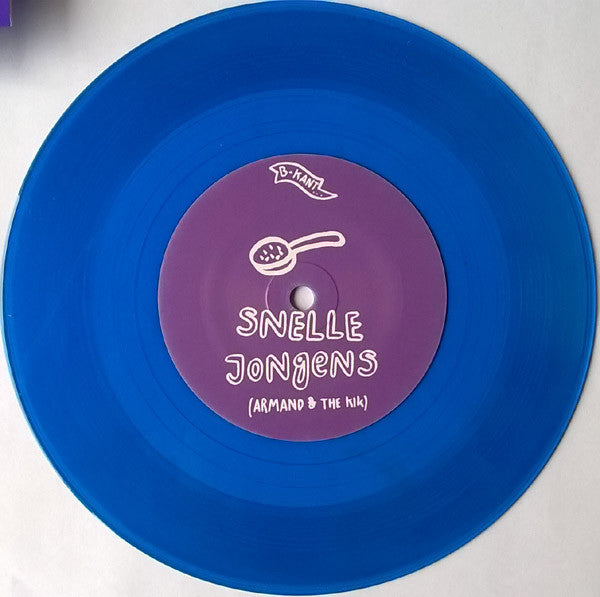Armand & The Kik : Snelle Jongens / Fuck The Blues (7", RSD, Single, Ltd, Blu)