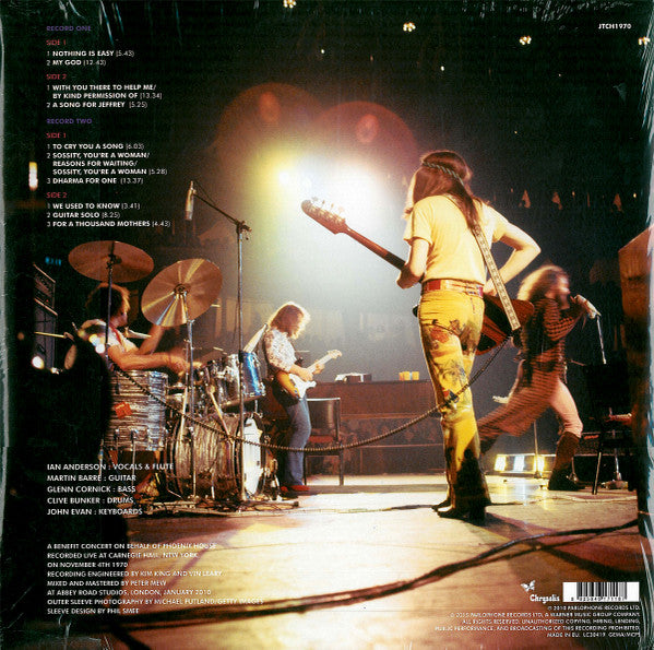 Jethro Tull : Live At Carnegie Hall 1970 (2xLP, Album, RSD, Ltd)