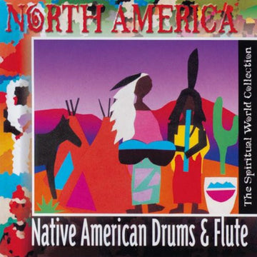 Various : North America - Native American Drums & Flute (CD, Album, Dig)