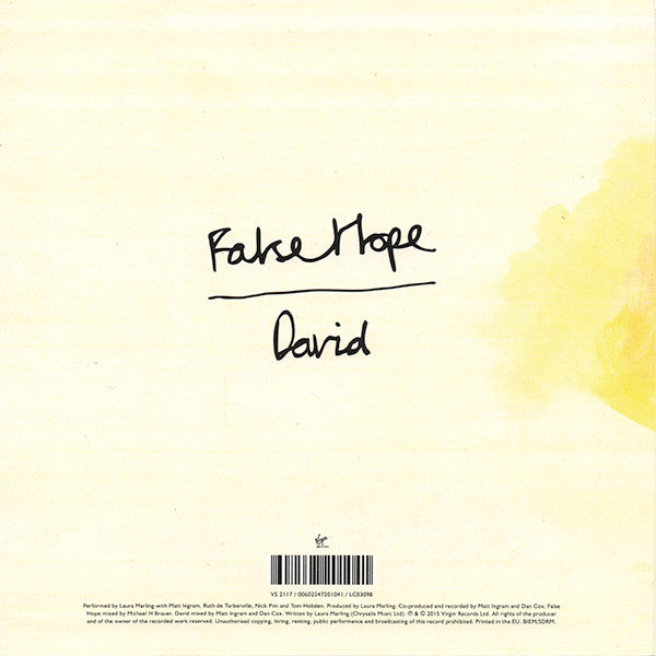 Laura Marling : False Hope (7", RSD, Ltd)
