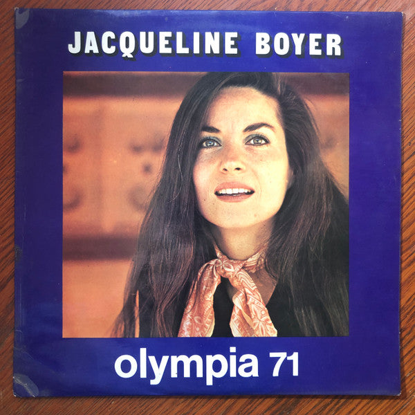 Jacqueline Boyer : Olympia 71 (LP, Album)