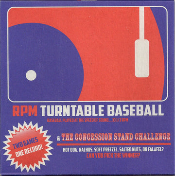 No Artist : RPM Turntable Baseball (7", RSD, Ltd, Blu)