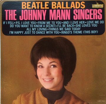 The Johnny Mann Singers : Beatle Ballads (LP, Album, Mono)