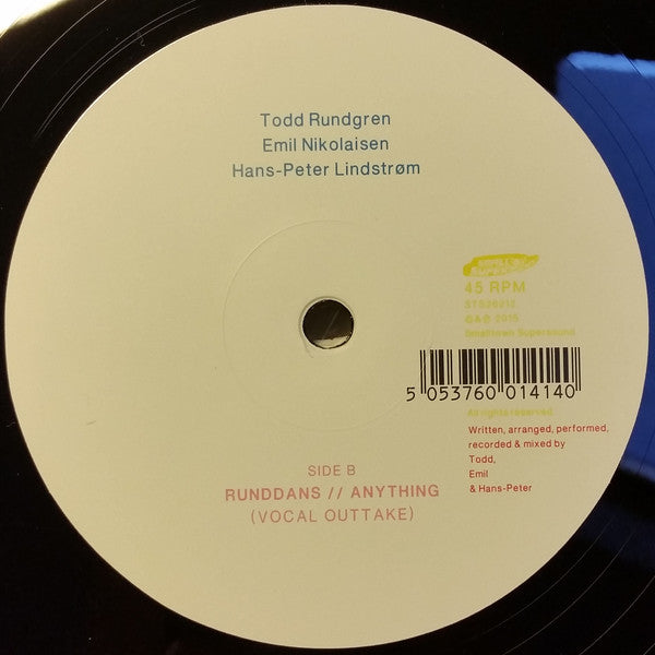 Todd Rundgren, Emil Nikolaisen, Lindstrøm : Runddans (12", EP, RSD, Ltd)