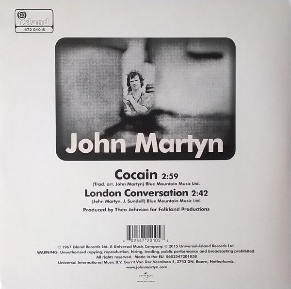 John Martyn : Cocain / London Conversation (7", RSD, Single, Ltd)